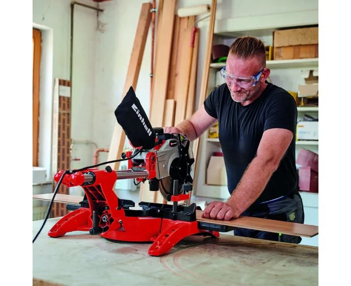 Einhell TC-SM 2534/1 Dual Sliding Mitre Saw 2100W 240V | 4300395