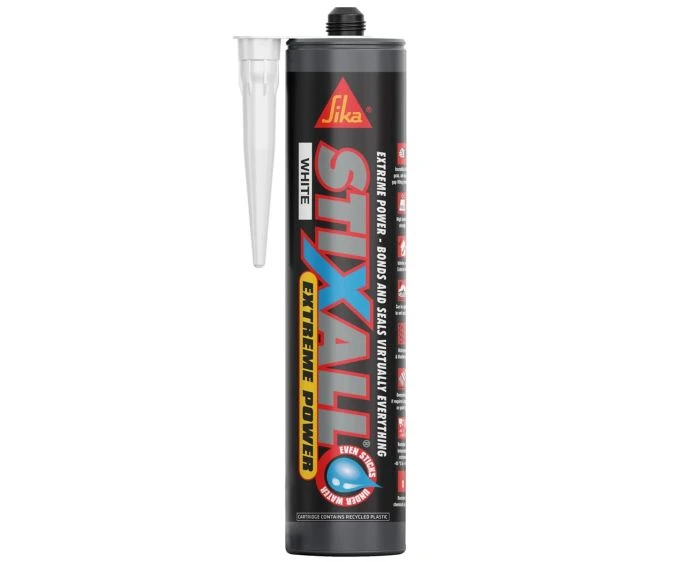 Everbuild Sika Stixall Extreme Power Cartridge White 290ml | 483110