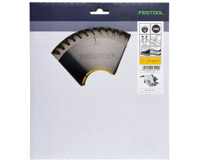 Festool 486297 Circular Saw Blade for Wood Fine Cut 190mm x 30mm 48T