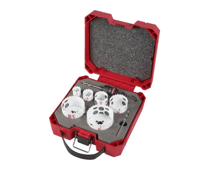 Milwaukee 49224771 9 Pieces Hole Dozer Bi-Metal Holesaw Set