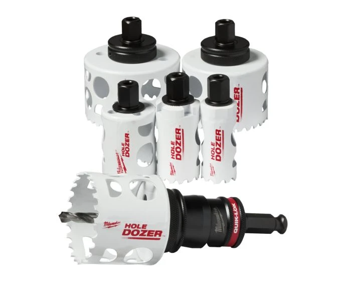 Milwaukee 49224771 9 Pieces Hole Dozer Bi-Metal Holesaw Set