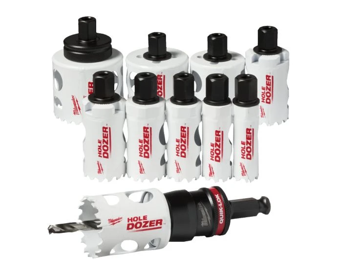 Milwaukee 49224772 13 Pieces Hole Dozer Bi-Metal Holesaws Set