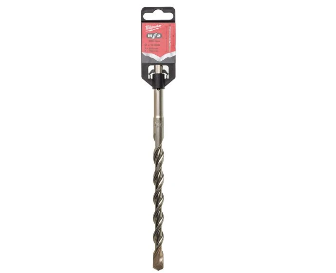 Milwaukee 4932307076 SDS Plus M2 Drill Bit 2 Cut 12 x 210mm