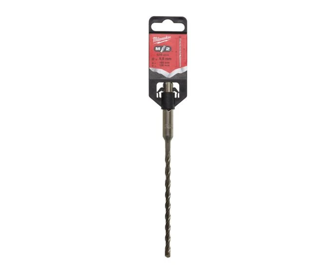 Milwaukee 4932344293 SDS Plus M2 Drill Bit 2 Cut 6.5 x 160mm