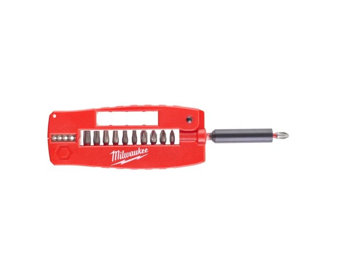 Milwaukee 4932430910 12 Pieces Shockwave Impact Duty Drive Guide Cassettes