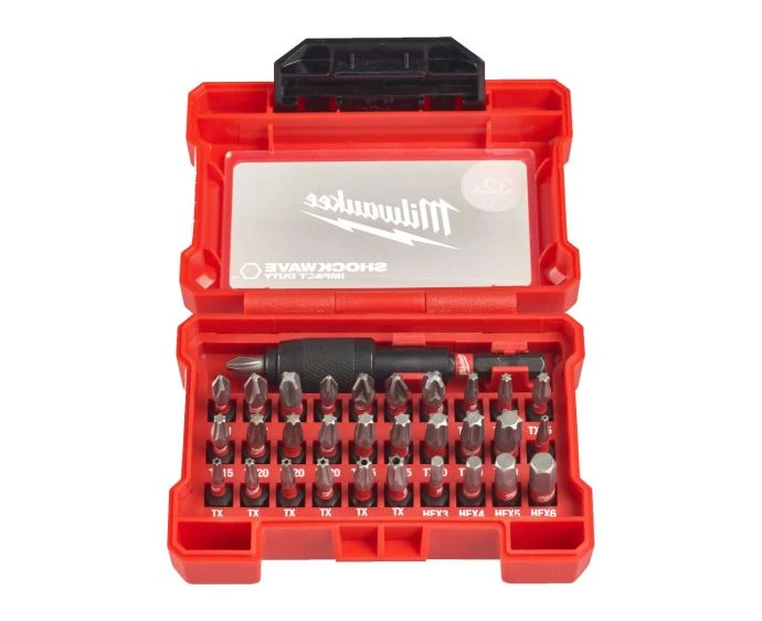 Milwaukee 4932464240 32 Piece Shockwave Impact Duty Bit Set
