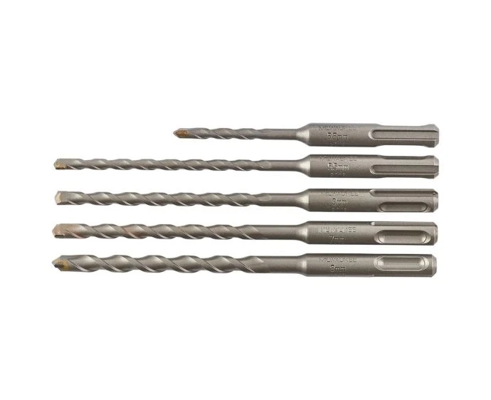 Milwaukee 4932471243 5 Pieces SDS Plus Contractor Bit Set