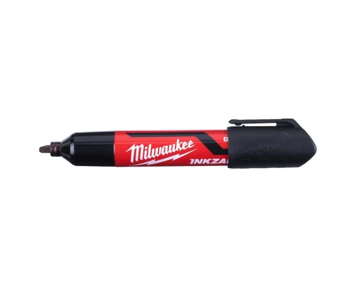 Milwaukee 4932471555 INKZALL Black L Chisel Tip Marker