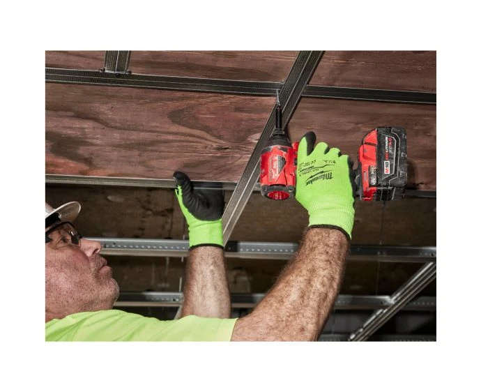 Milwaukee 4932478134 Hi-Vis Cut C Dipped Gloves 11 XXL