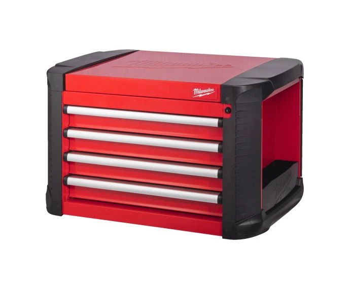 Milwaukee 4932478850 Toolguard 30″ / 78cm Steel Storage Top Chest 4 Drawer STC30