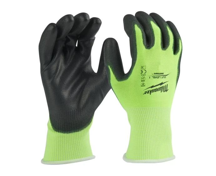 Milwaukee 4932479917 Hi-vis Cut A Gloves 8 / M