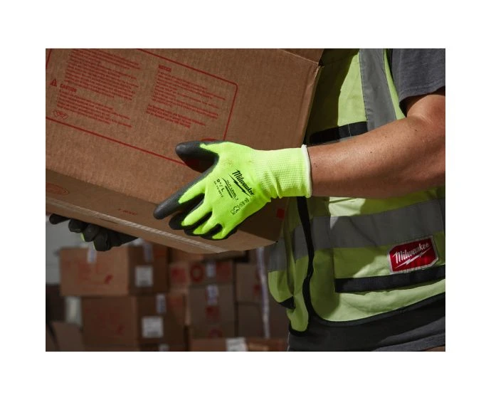 Milwaukee 4932479917 Hi-vis Cut A Gloves 8 / M