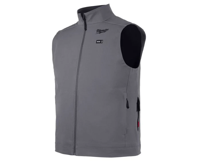 Milwaukee M12HVGREY1-0 M12 Heated Vest Grey - Sizes: S,M,L,XL,XXL