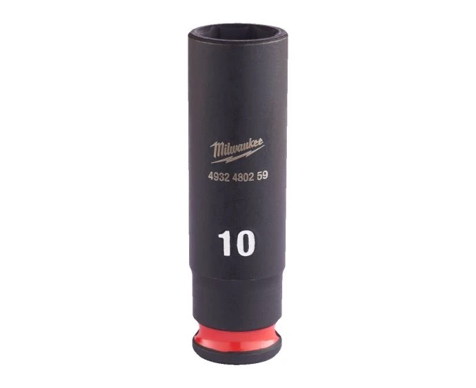 Milwaukee 4932480259 Shockwave Impact Duty Impact Socket Deep 10mm 1/4"