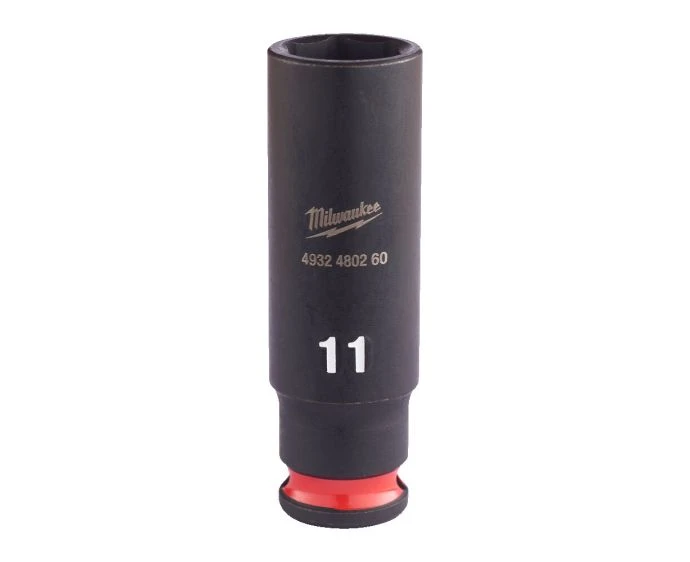 Milwaukee 4932480260 Shockwave Impact Duty Impact Socket Deep 11mm 1/4"