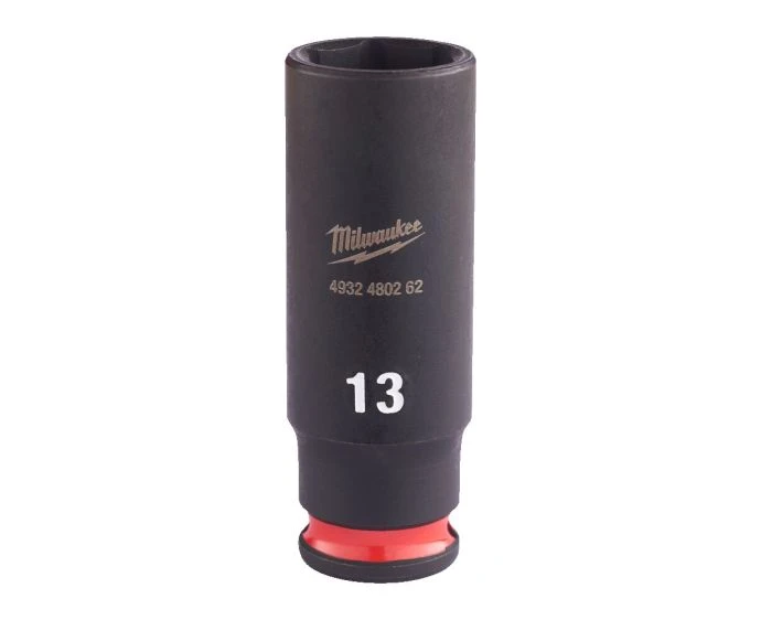 Milwaukee 4932480262 Shockwave Impact Duty Impact Socket Deep 13mm 1/4"