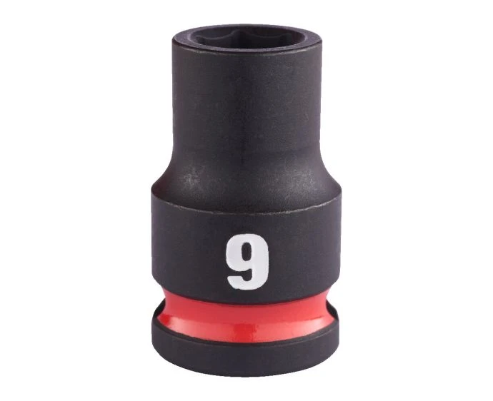 Milwaukee 4932480266 Shockwave Impact Duty Impact Socket STD 9mm 3/8"