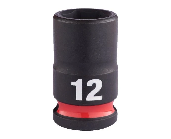 Milwaukee 4932480269 Shockwave Impact Duty Impact Socket STD 12mm 3/8"