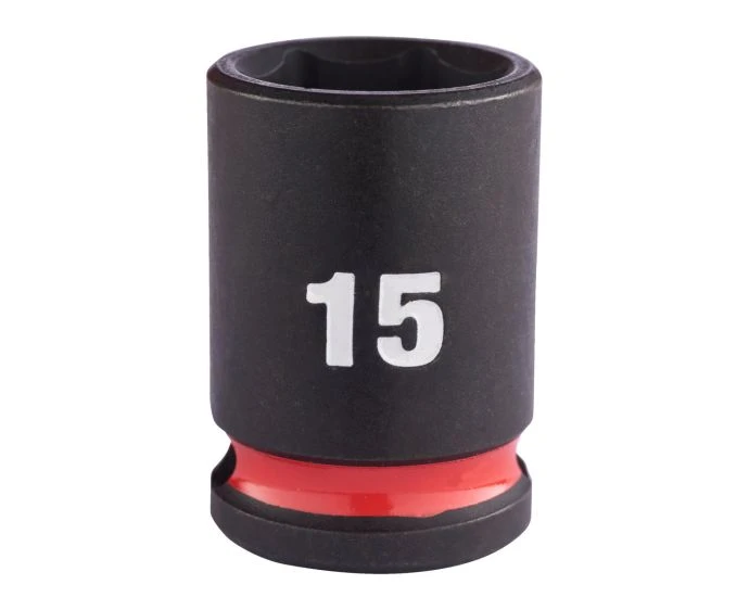 Milwaukee 4932480272 Shockwave Impact Duty Impact Socket 15 mm 3/8"