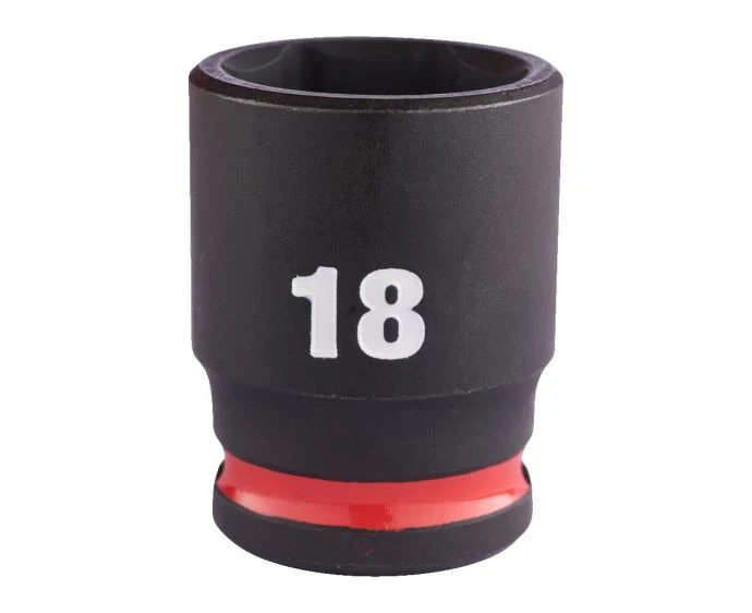 Milwaukee 4932480275 Shockwave Impact Duty Impact Socket STD 18mm 3/8"