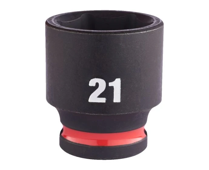 Milwaukee 4932480278 Shockwave Impact Duty Impact Socket STD 21mm 3/8"