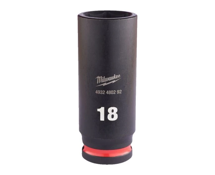 Milwaukee 4932480292 Shockwave Impact Duty Impact Socket Deep 18mm 3/8"