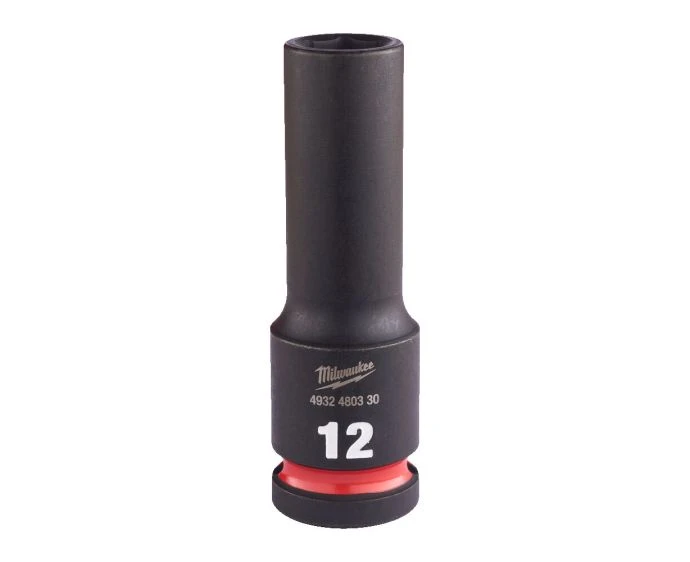Milwaukee 4932480330 Shockwave Impact Duty Impact Socket 12 mm 1/2"