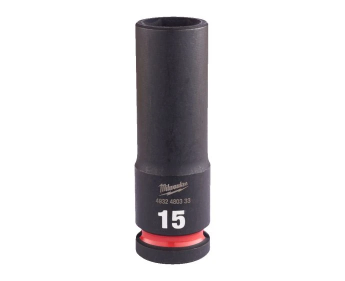 Milwaukee 4932480333 Shockwave Impact Duty Impact Socket 15 mm 1/2"