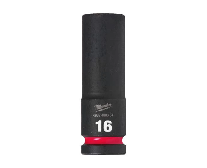 Milwaukee 4932480334 Shockwave Impact Duty Impact Socket 16 mm 1/2"