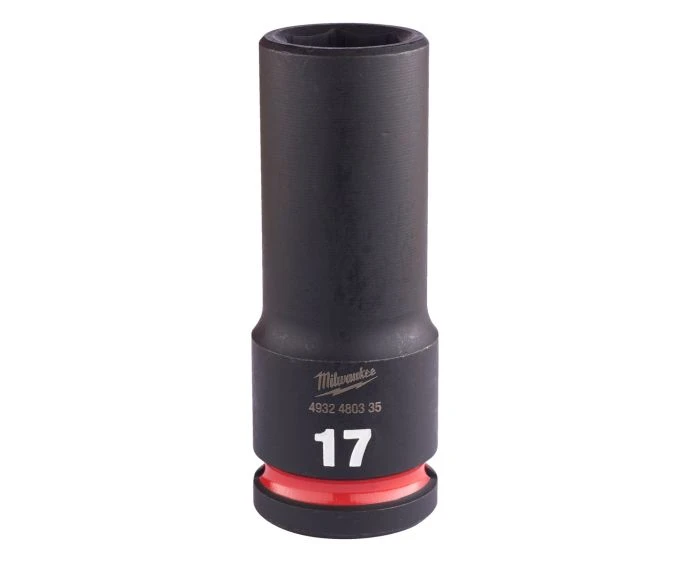 Milwaukee 4932480335 Shockwave Impact Duty Impact Socket Deep 17 mm 1/2"