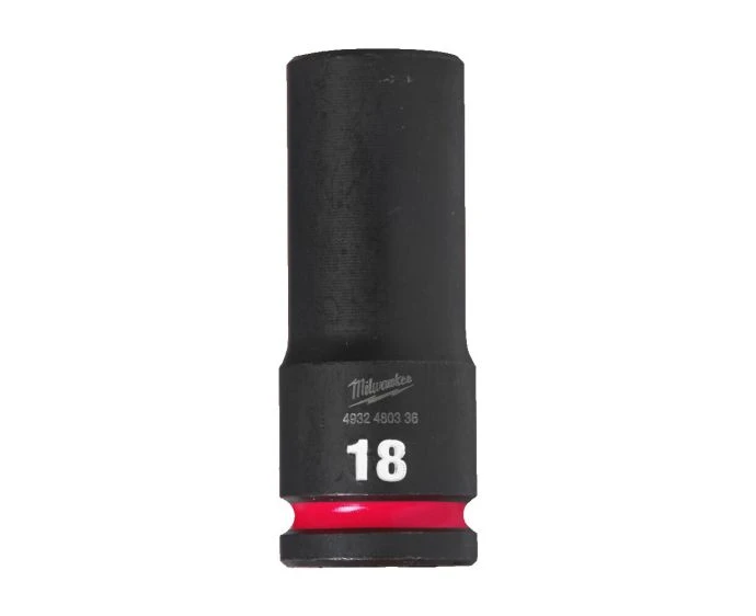 Milwaukee 4932480336 Shockwave Impact Duty Impact Socket 18 mm 1/2"