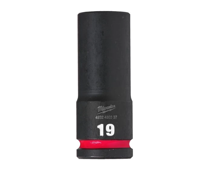 Milwaukee 4932480337 Shockwave Impact Duty Impact Socket Deep 19 mm 1/2"