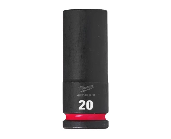 Milwaukee 4932480338 Shockwave Impact Duty Impact Socket Deep 20 mm 1/2"