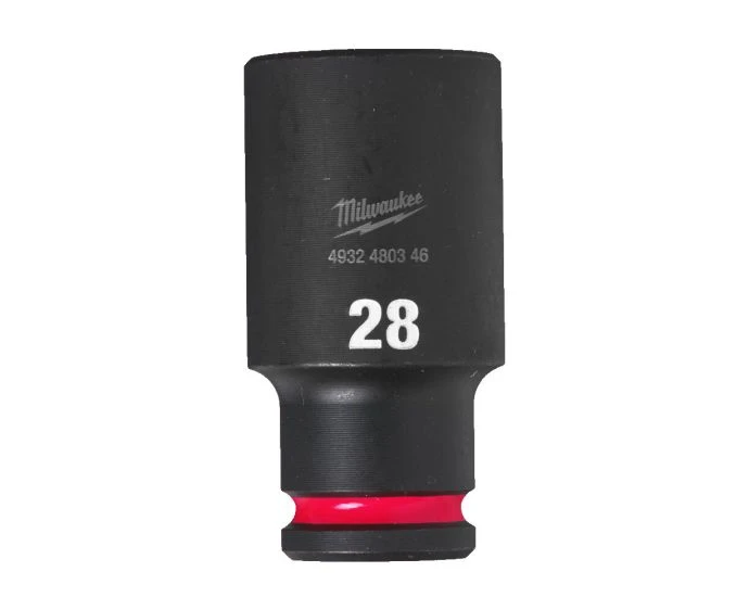 Milwaukee 4932480346 Shockwave Impact Duty Impact Sockets 28 mm 1/2"