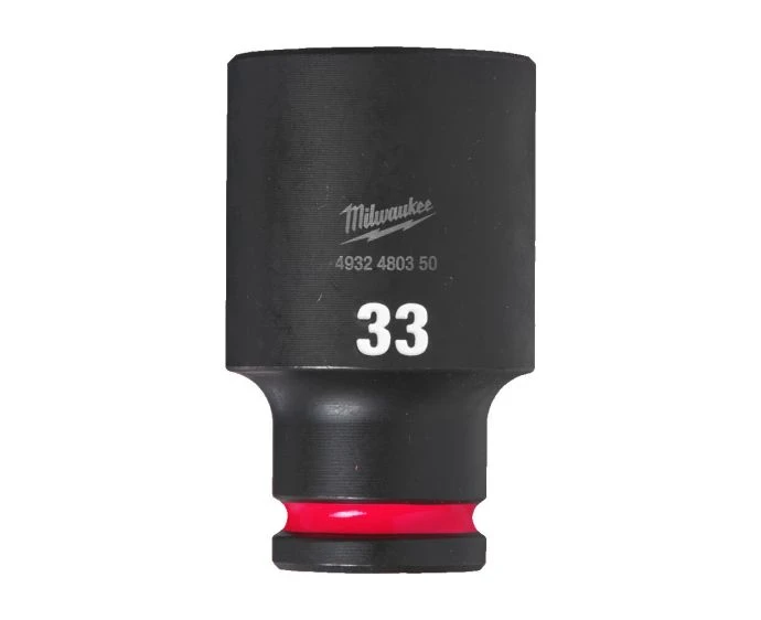 Milwaukee 4932480350 Shockwave Impact Duty Impact Socket Deep 33mm 1/2"
