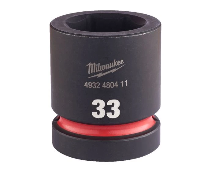 Milwaukee 4932480411 Shockwave Impact Duty Impact Socket STD 33mm 1"