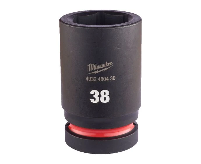 Milwaukee 4932480430 Shockwave Impact Duty Impact Socket Deep 38mm 1"