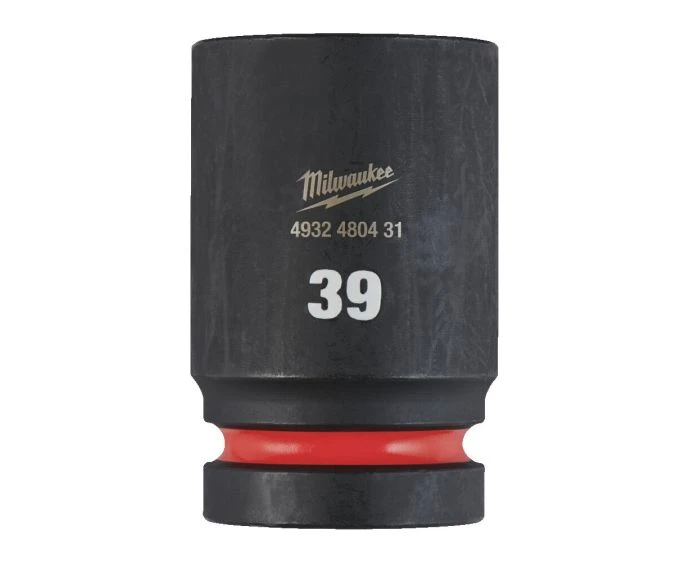 Milwaukee 4932480431 Shockwave Impact Duty Impact Socket Deep 39mm 1"