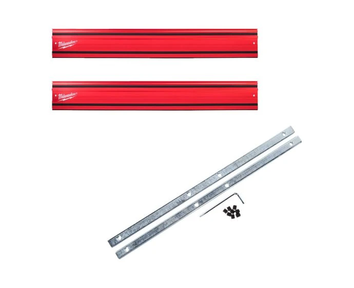 Milwaukee GR-KIT 2 x 1.4m Guide Rail, Joining Bar & Bag - 4932480906
