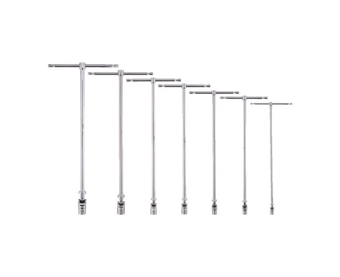 Milwaukee 4932492674 7 PC Tbar handle with swivel socket Set