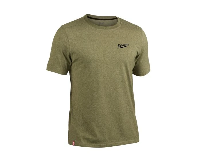 Milwaukee HT SS BLU Hybrid T-shirt Short Sleeve Green Size XL | 4932492981
