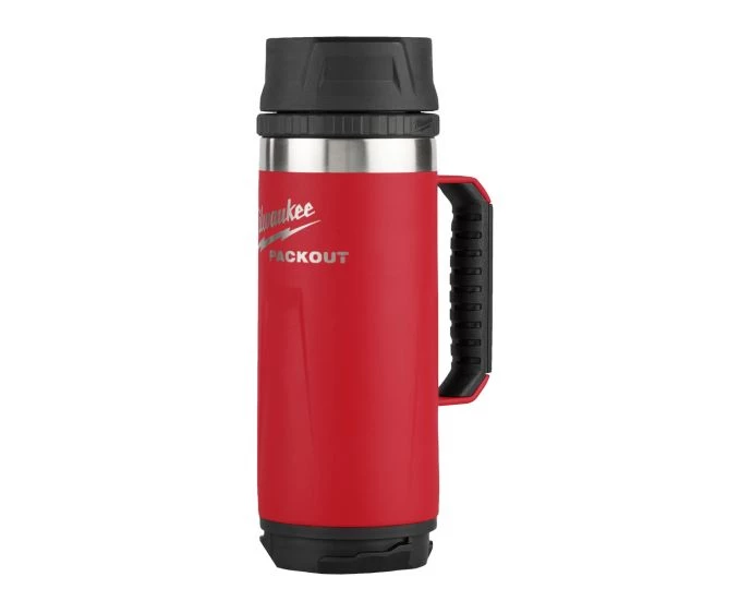 Milwaukee 4932493471 PACKOUT 532ml Tumbler Mug Sip Lid Red 
