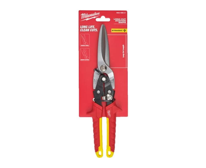 Milwaukee 4932499021 Long Straight Aviation Snips
