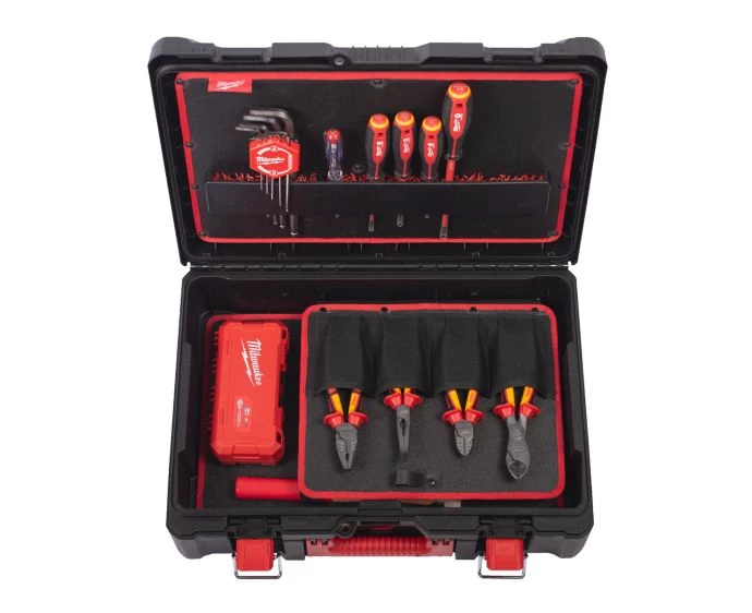Milwaukee 4932499466 62 Pieces PACKOUT Electrician Set
