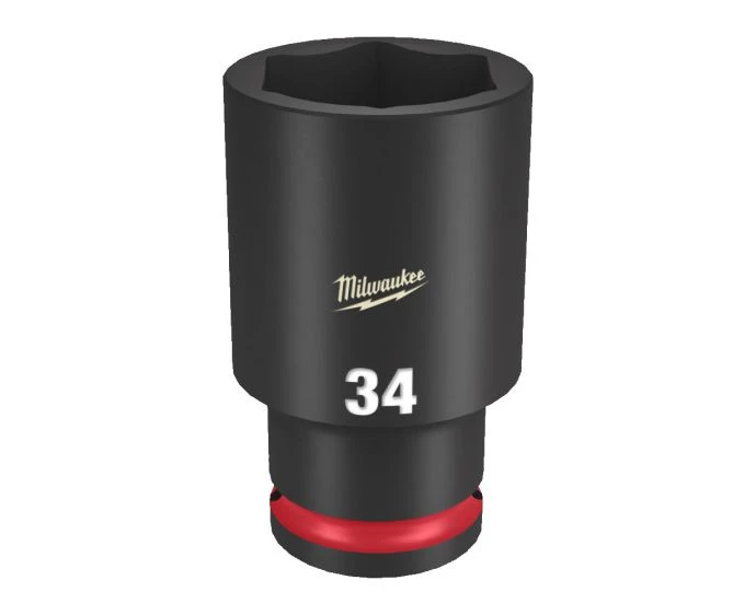 Milwaukee 4932500304 Shockwave Impact Duty Impact Socket Deep 34mm 1/2"