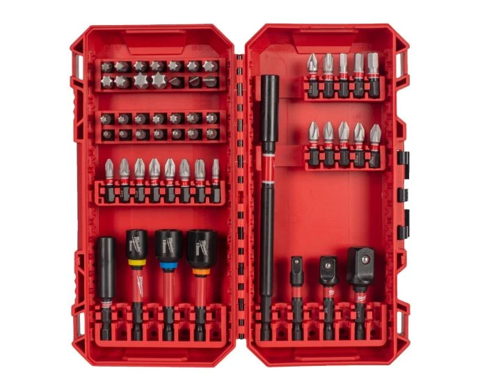 Milwaukee 4932500389 54 Pieces Shockwave Impact Duty Screwdriver Bit & Fastening Set