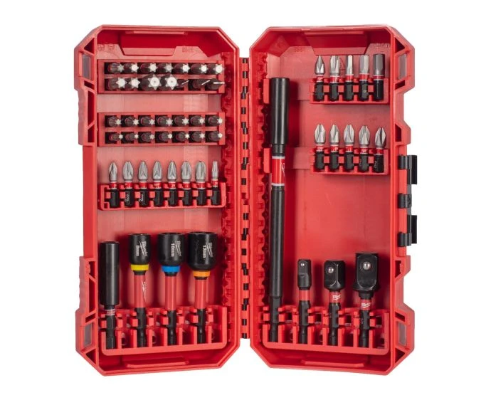 Milwaukee 4932500389 54 Pieces Shockwave Impact Duty Screwdriver Bit & Fastening Set
