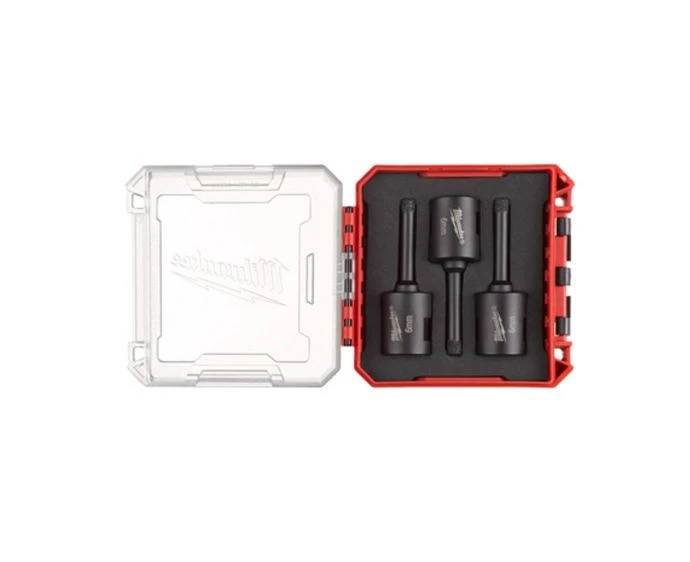 Milwaukee 4932500545 3 Pieces M14 Diamond Max 6mm Tile Drill Bit Set