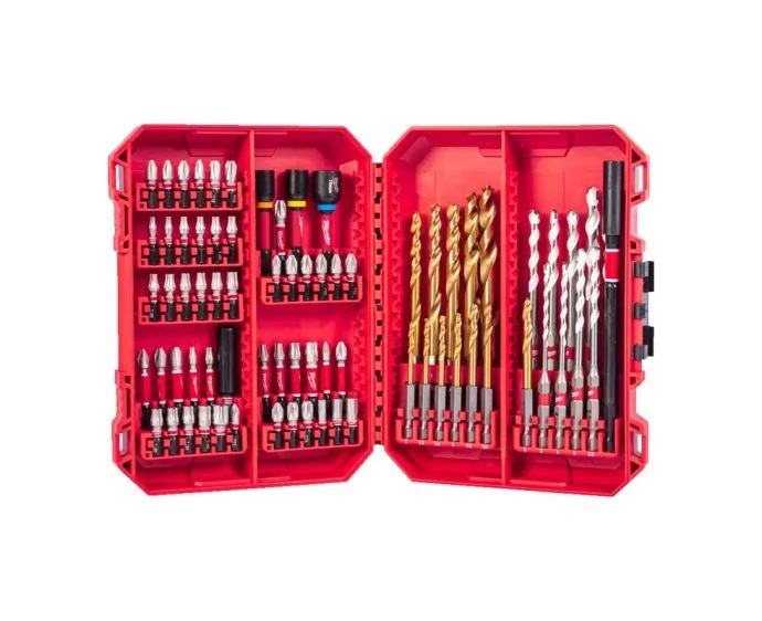 Milwaukee 4932501308 74 Piece Shockwave Impact Duty Drill & Screwdriver Bit Set Gen 4