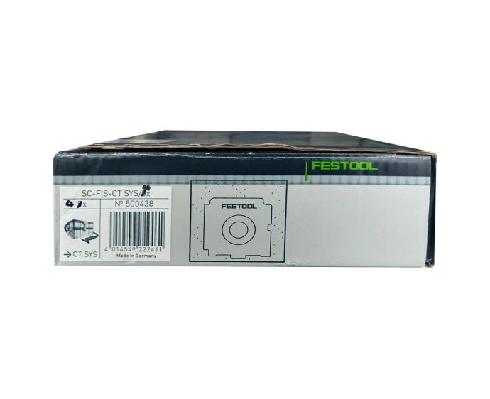 Festool SC FIS-CT SYS/5 SELFCLEAN Filter Bag Pack of 5 | 500438
